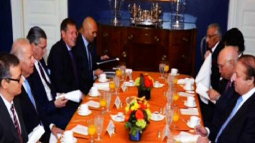 Biden meets Nawaz, acknowledges Pak's crucial role in war against terrorism