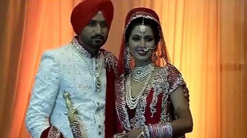 Cricketer Harbhajan Singh marries actress Geeta Basra