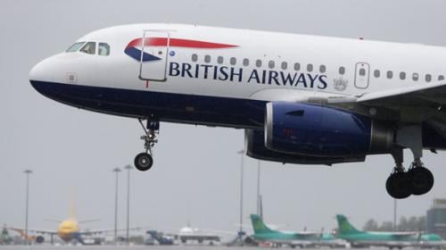 US police respond to unruly woman on British Airways jet