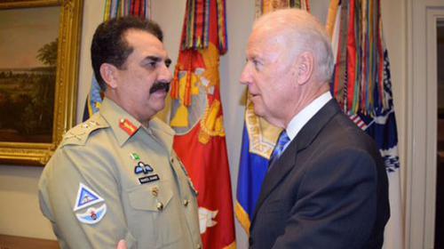 COAS visits White House, meets US VP Joe Biden