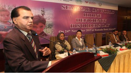 Karachi moot emphasizes use of Iodine for healthy life