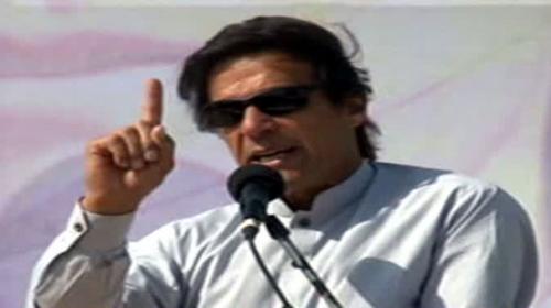 Imran calls for end to 'one-party monopoly' in Karachi 