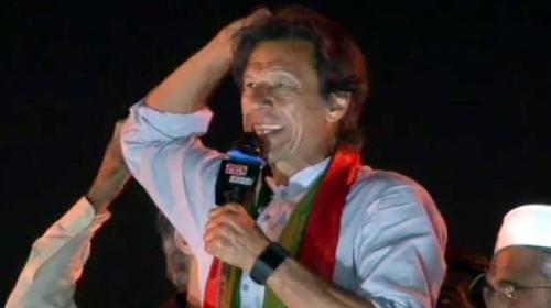 PTI will not allow division of Karachi: Imran