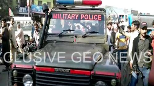 Military Police vehicle targeted in Karachi, two personnel martyred