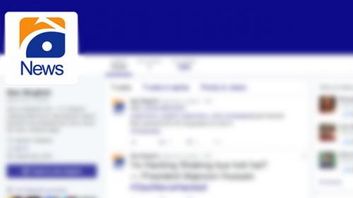 Geo News official twitter handles hacked