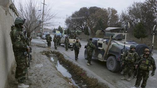 Afghan forces besiege insurgents near Indian consulate in Mazar-i-Sharif