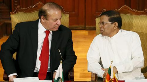 Pakistan, Sri Lanka to include services in free trade pact: Nawaz