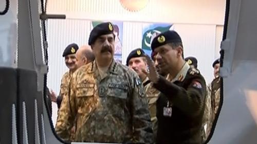 Army Chief visits HIT complex