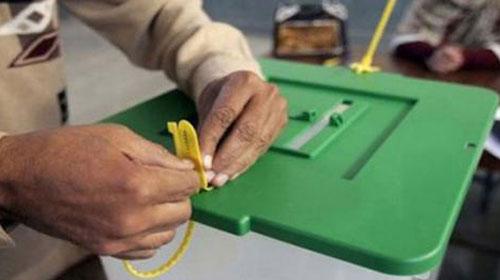 Polling underway for by-election in NA-218 Matiari  