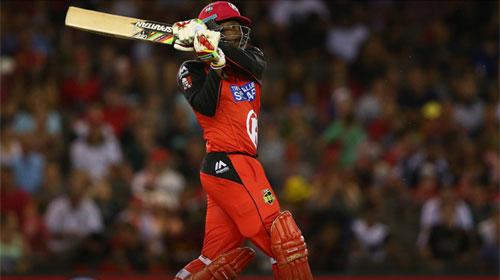 Gayle smashes 12-ball 50 to equal world record