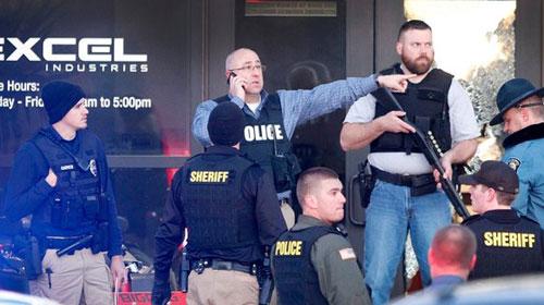 Gunman kills three in Kansas workplace, shot to death by police