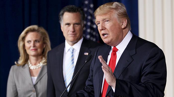 Romney ignites social media with anti-Trump comments