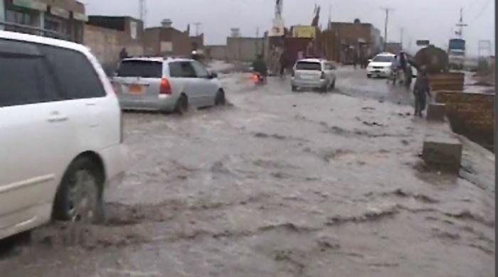 Torrential rains lash Balochistan