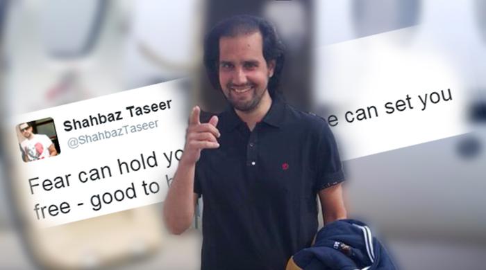 Shahbaz Taseer back on Twitter