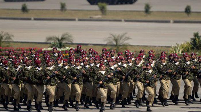 Pakistan Day celebrations begin with military parade