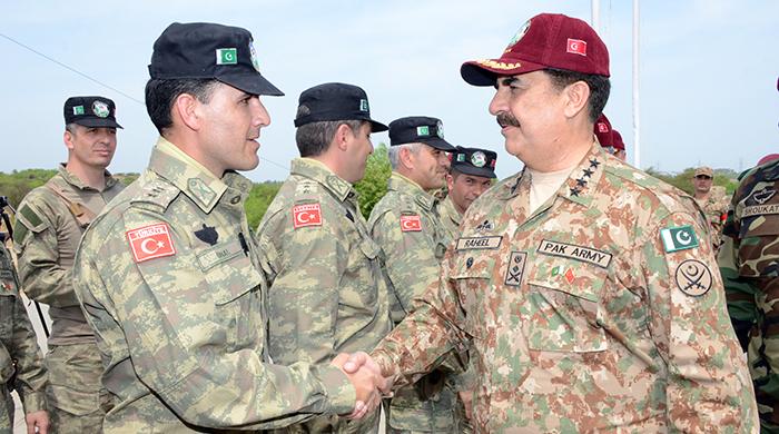 Army Chief witnesses Pak-Turkey joint exercise ‘ATATURK-IX’