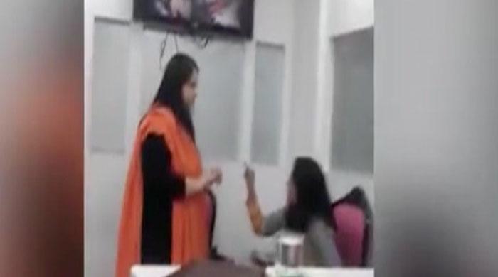 NAB suspends officer who beat up Karachi salon workers for wife