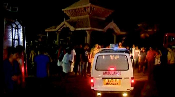 Nearly 100 dead in Indian temple blaze triggered by fireworks