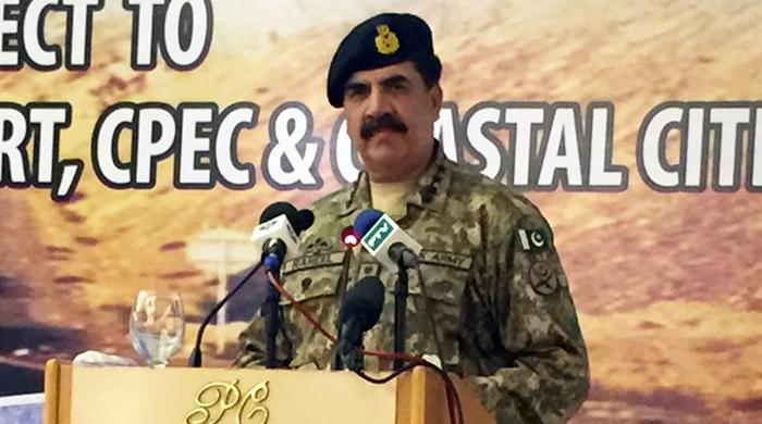 Army chief expresses resolve to protect CPEC at all costs