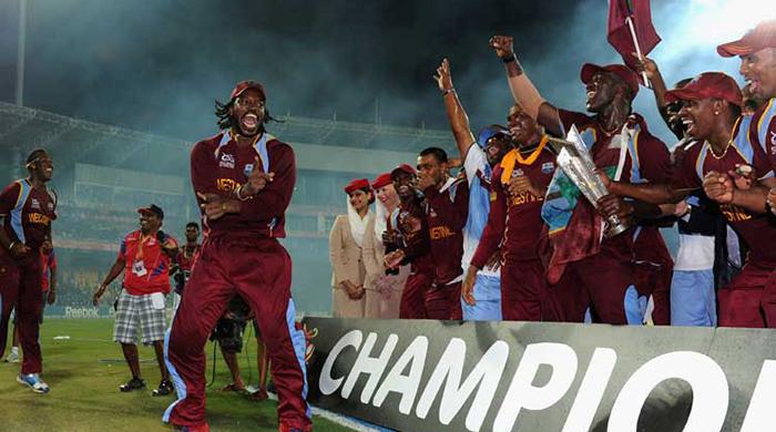 Windies celebration on winning WT20 annoys ICC
