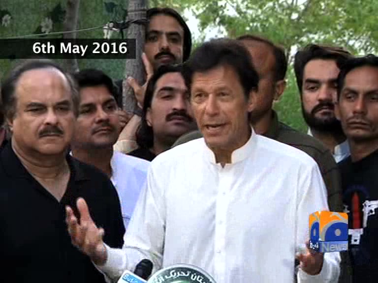 Imran Khan on Akram Durrani. TV Shows geo.tv