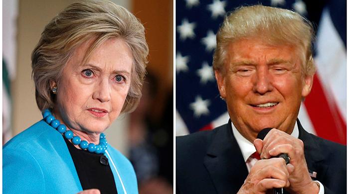 Trump draws even with Clinton in national White House poll