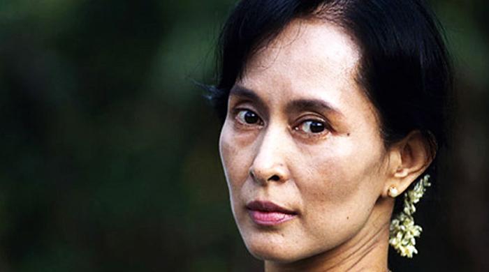 Myanmar military says it gets along with Aung San Suu Kyi