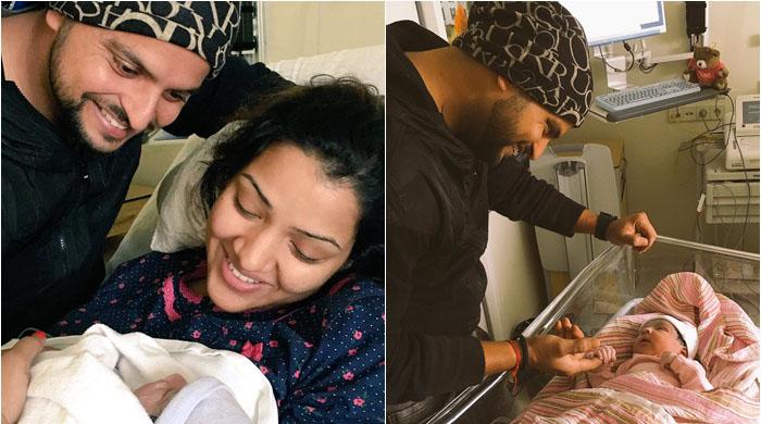 Indian cricketer Suresh Raina welcomes baby girl