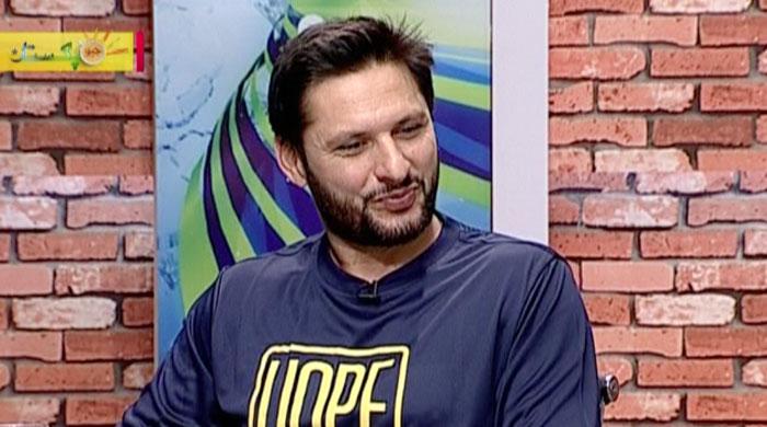 What did Afridi say when asked if he owns offshore company?