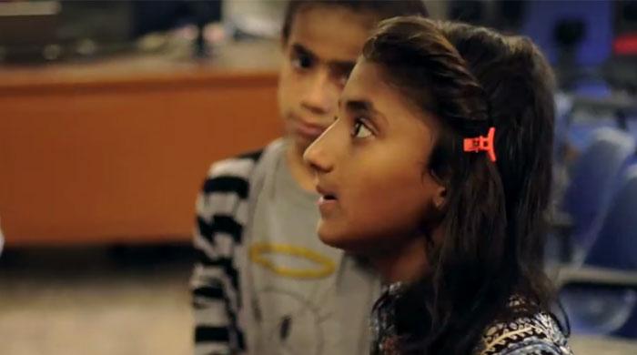 Lyari’s children claim change begins at home, in video which goes viral