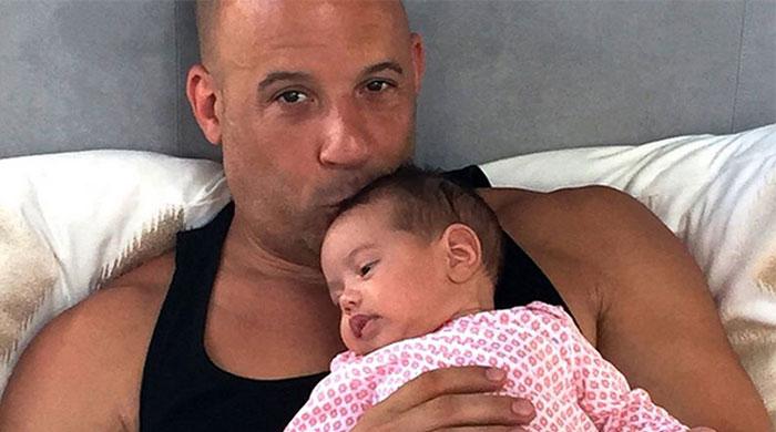 Vin Diesel posts picture with youngest daughter and Paul Walker watching over them
