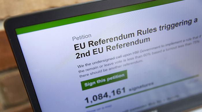 1.5 million sign UK petition for second EU vote