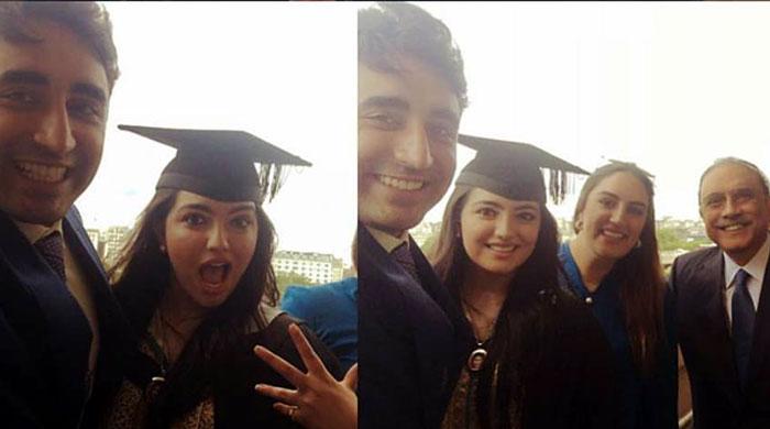 Aseefa Bhutto-Zardari graduates with MSc degree from UCL