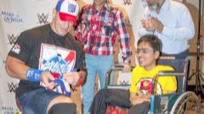 Make-a-Wish helps ailing boy meet John Cena
