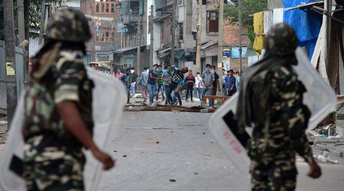 Death toll in Indian occupied Kashmir rises to 45