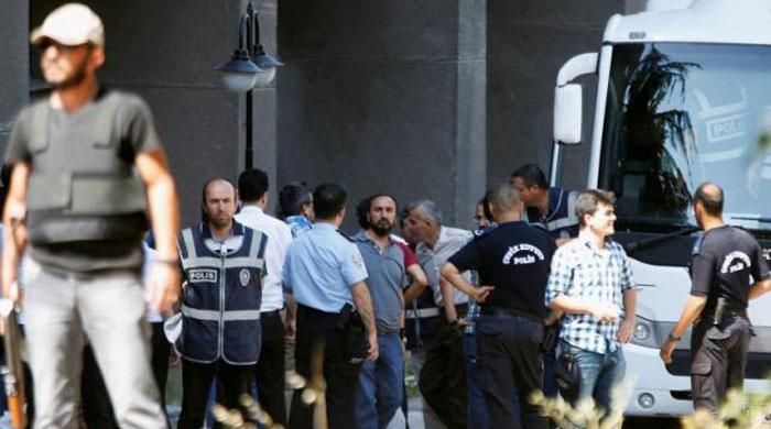 Turkey widens purges to police after coup bid, Europe warns on rule of law