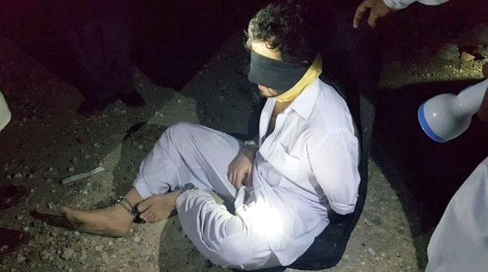 Owais Ali Shah was chained, hidden behind a 'shuttlecock burqa': DG ISPR