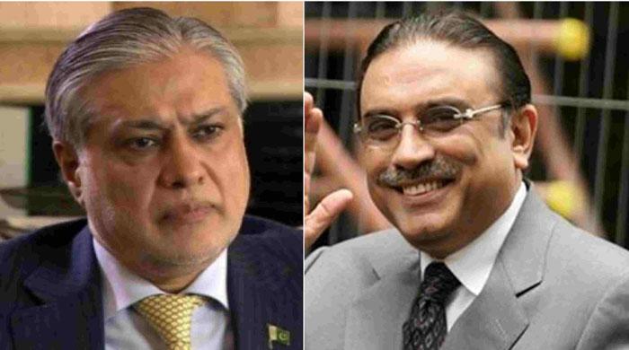 Ishaq Dar expected to hold meeting with Zardari in Dubai: sources