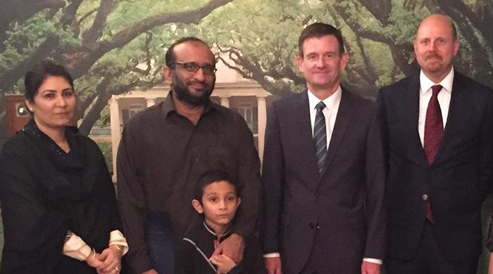US Ambassador pays respects to family of Abdul Sattar Edhi