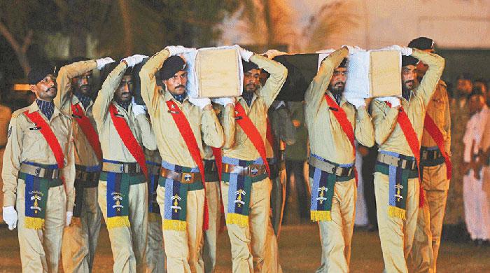 Martyred Army personnel laid to rest in native towns