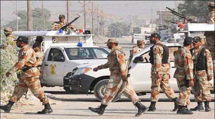 Rangers arrest five suspect in Karachi search operation