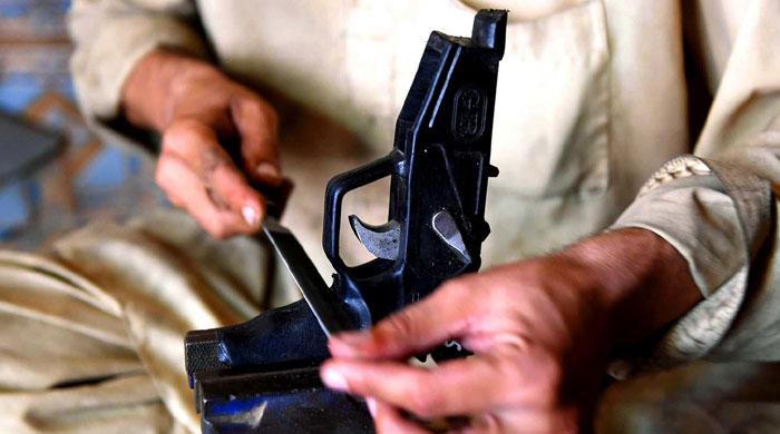 A town near Peshawar where guns sell cheaper than smartphones