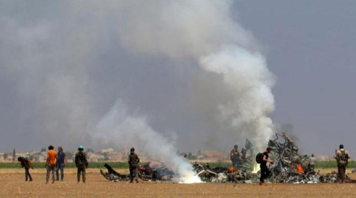 Russian helicopter downed in Syria
