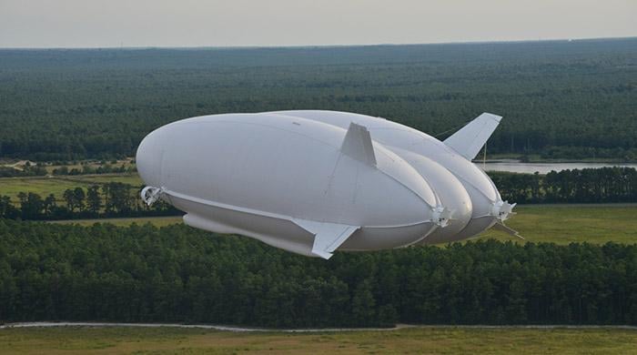 Airlander 10, the largest aircraft takes to the air