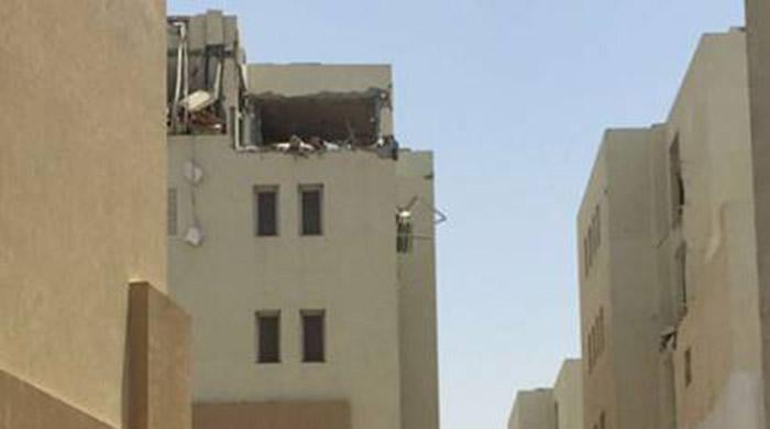 Explosion rips through Dubai apartment building, two critically injured