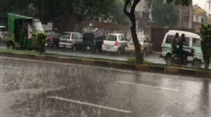 Rain continues in Lahore Rain continues in Lahore