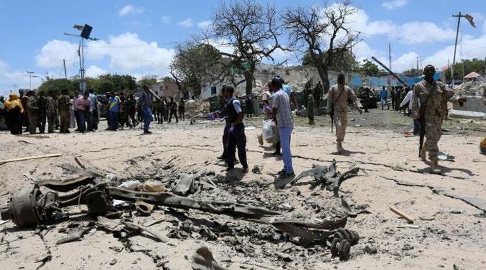 Car bomb outside Somali President's Palace kills at least 10