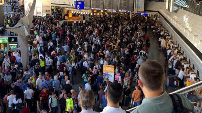 Frankfurt airport terminal evacuated after passenger breaches security