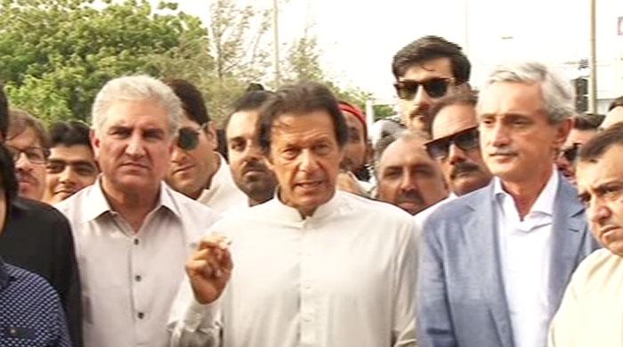 Speaker rejected reference against PM, accepted against me: Imran