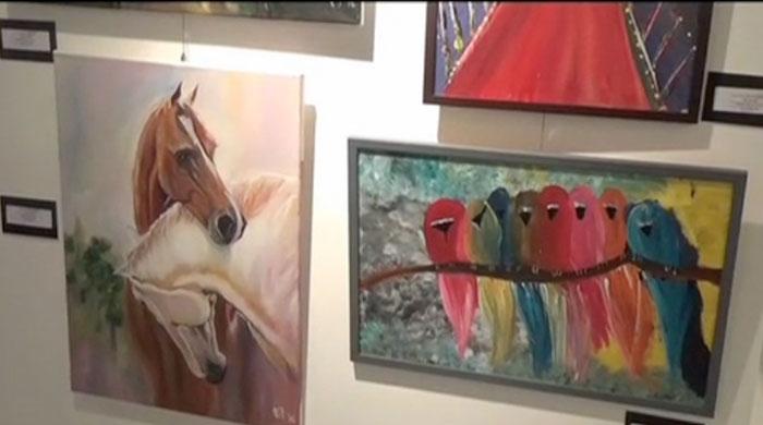 Paintings by Pakistani women attract Dubai art lovers